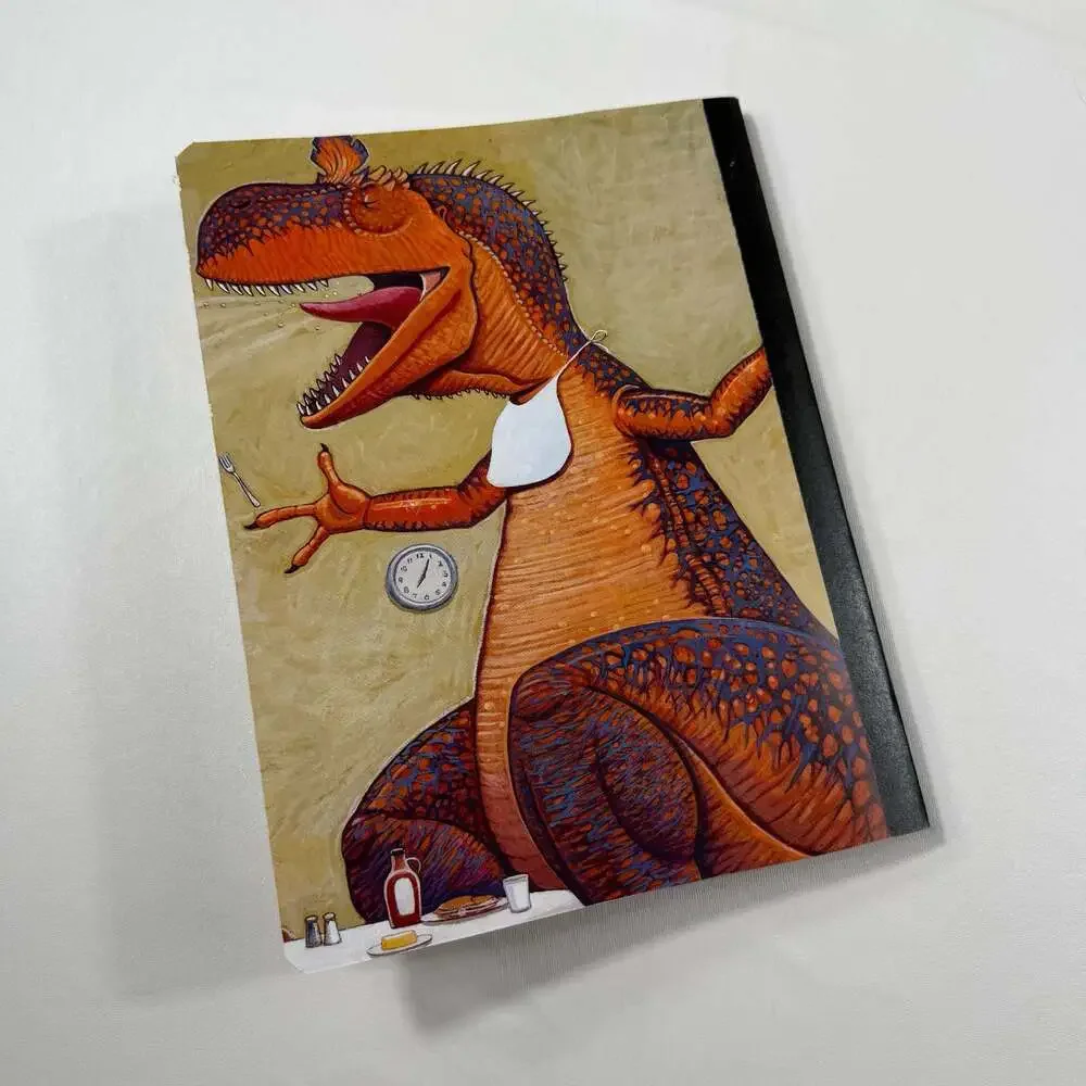 How do dinosaurs… Lined Notebook Journal
